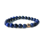 Blue Lapis Rose Gold Bracelet