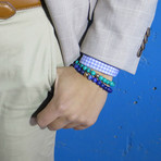 Blue Lapis Rose Gold Bracelet