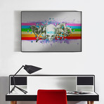 Lora Zombie // Unicorn Skull (8"H x 12"W x 2"D)