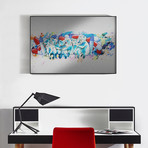 Lora Zombie // Space Koalas (8"H x 12"W x 2"D)