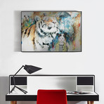 Lora Zombie // Mr Tiger (8"H x 12"W x 2"D)