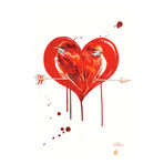 Lora Zombie // Love Birds (12"H x 8"W x 2"D)