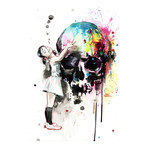 Lora Zombie // Girls Love Skulls (12"H x 8"W x 2"D)