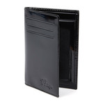 Patent Slim Bi-Fold Wallet // Black