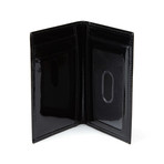 Patent Slim Bi-Fold Wallet // Black