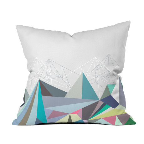 Colorflash 1 X // Throw Pillow (18" x 18")