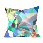 Colorflash 5 X // Throw Pillow (18" x 18")