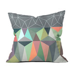 Nordic Combination 31 X // Throw Pillow (18" x 18")