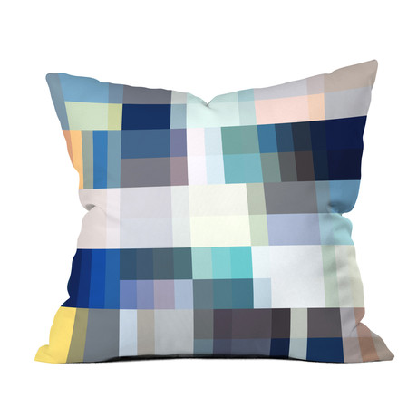 Nordic Combination 30 // Throw Pillow (18" x 18")