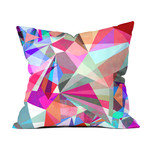 Colorflash 5 XY // Throw Pillow (18" x 18")