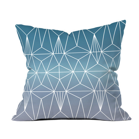 Nordic Combination 31 A // Throw Pillow (18" x 18")