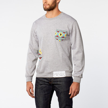 Yosemite Crewneck // Heather Grey (S)