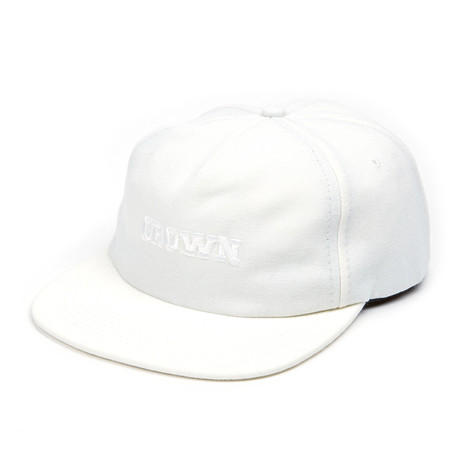 Varsity Strapback White // White