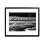 President Kennedy On Air Force One (12"L x 16"H)