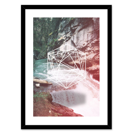 River Geometry 02 (16"L x 20"H)