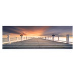 Dock At Sunrise (60"W x 20"H x 0.75"D)