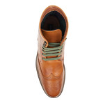 Lace-Up Wing Tip Boot // Tan (US: 9)