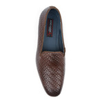 Basket Weave Loafer // Brown (US: 9)