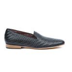 Basket Weave Loafer // Black (US: 10)