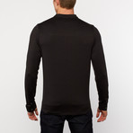 Brixton Pullover // Black Heather + Lunar (M)