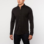 Liverpool Long-Sleeve Button-Down // Black Heather (S)