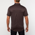 Austin Short-Sleeve Button-Up // Shadow (M)