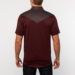 Austin Short-Sleeve Button-Up // Barolo + Shadow (M)