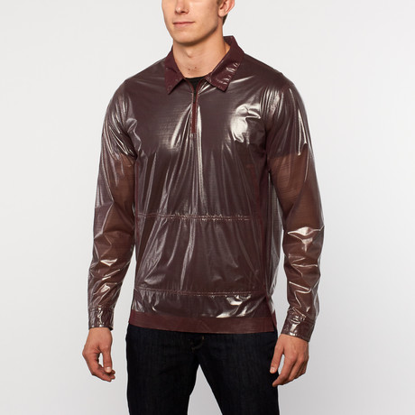 Bristol Pullover Windbreaker // Barolo (S)
