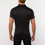 The Bay Polo // Black (XL)