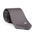 Gregory Silk Tie // Black Dot