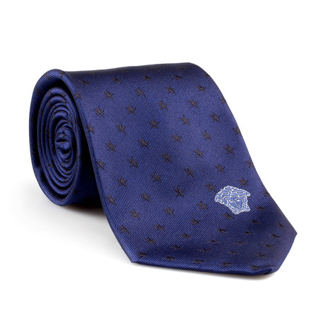 Apollo Silk Tie // Navy