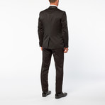 Shawl Trim Suit // Black (Euro: 46)