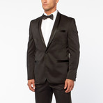 Shawl Pattern Tuxedo // Black (Euro: 46)