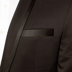 Shawl Pattern Tuxedo // Black (Euro: 46)