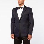 Peak Pattern Tuxedo // Navy (Euro: 58)