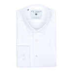 Pique Tuxedo Shirt // White (M)