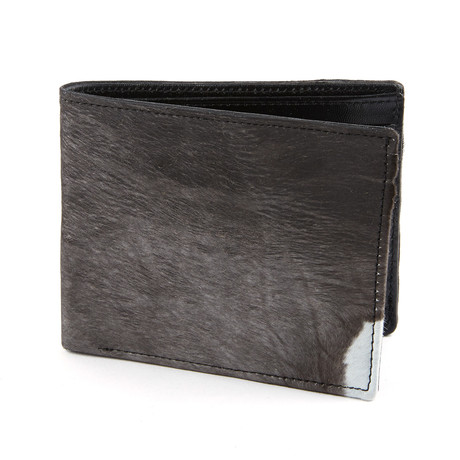 Calfskin Wallet // Dark