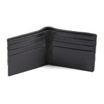 Calfskin Wallet // Dark