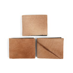 Calfskin Wallet // Tan