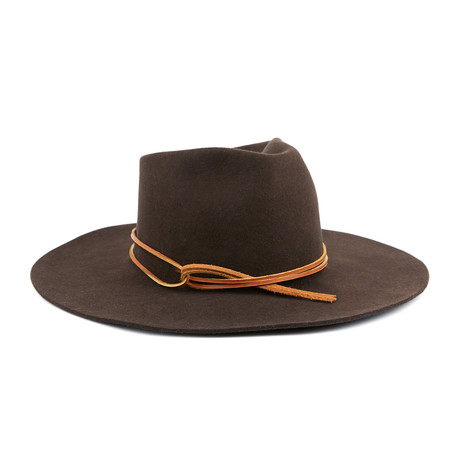 Ranchero Hat // Chocolate (55cm)