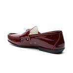 Slip-On Dress Shoes // Burgundy (Euro: 45)