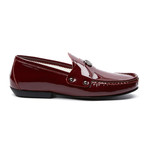 Slip-On Dress Shoes // Burgundy (Euro: 45)