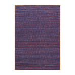 Hand-Loomed Sari Silk Area Rug // PJE-15 // Purple