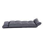 Basic Sofa Chair Recliner (Steel Gray)