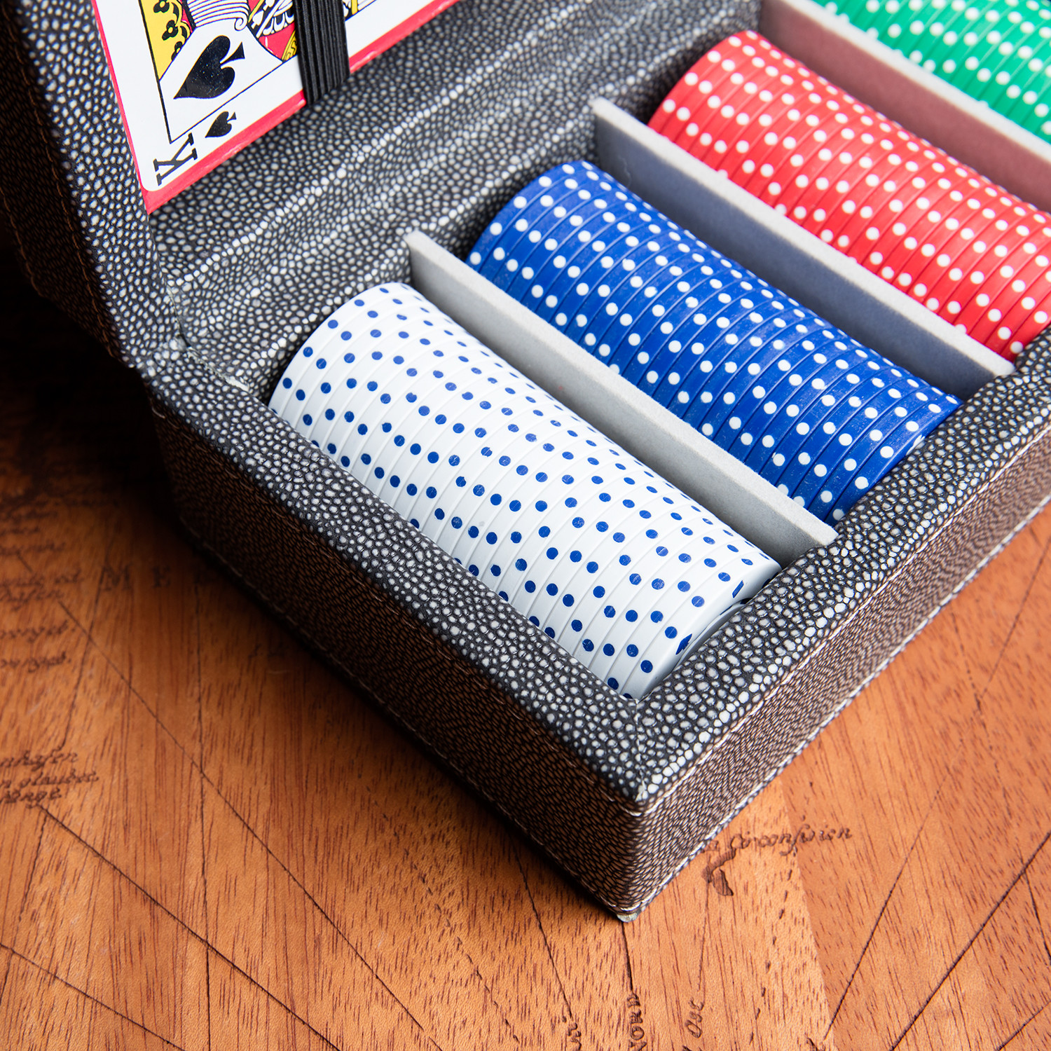 Leather Poker Set // Stingray Wilouby Touch of Modern