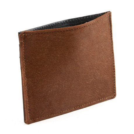 Calfskin Cardholder // Brown