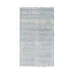 Collection Hand-Knotted Silk + Wool Area Rug // 044650 // Blue