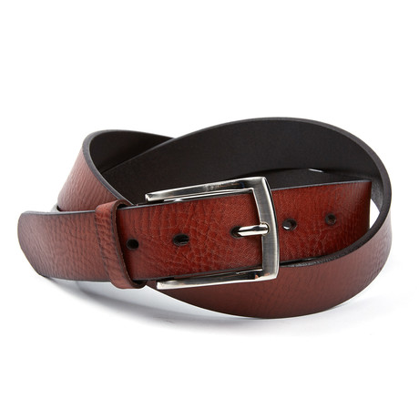 EMP // Casual Leather Belt // Brown (Waist 32)