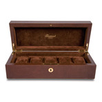 Leather 5 Watch Collector Box // Brown