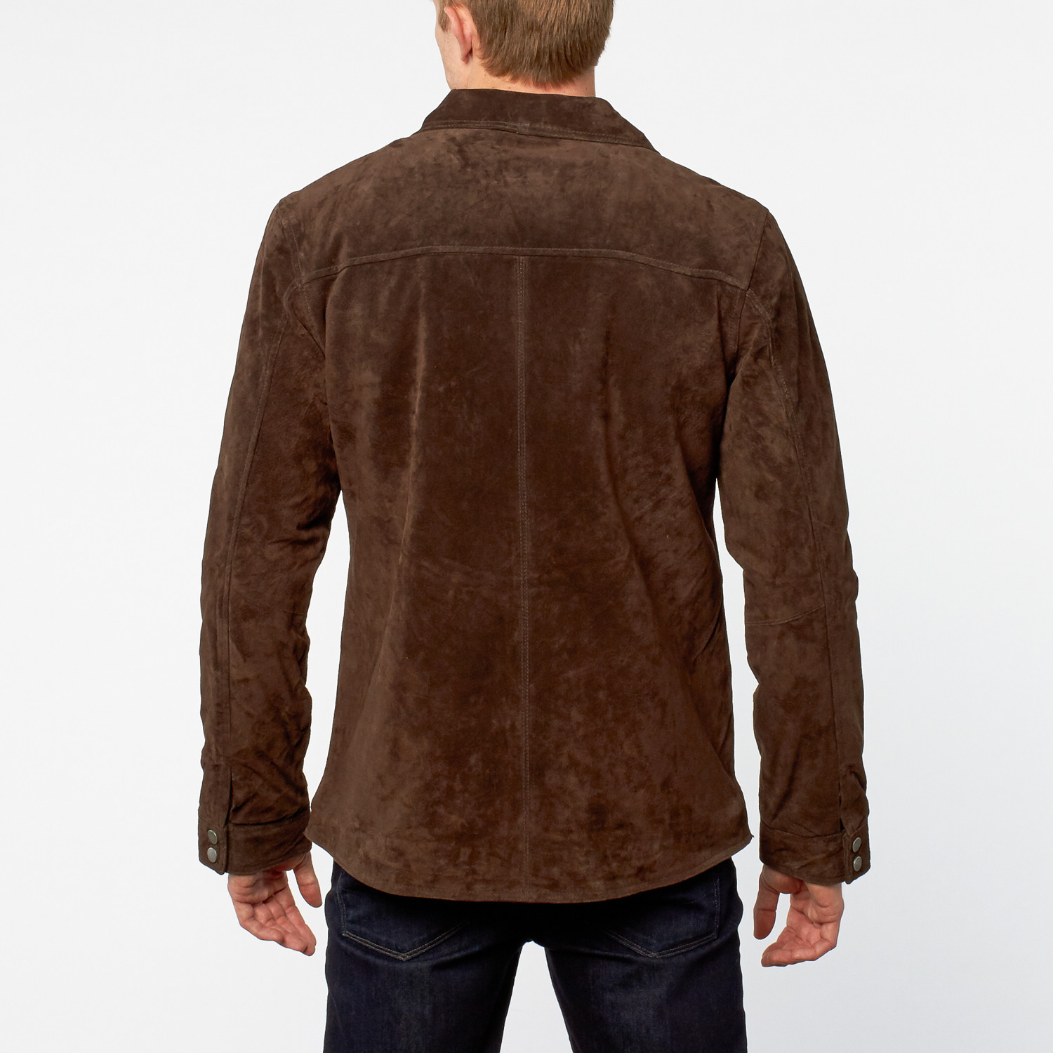 Barneys // Split Leather Jacket // Brown (XS) - English Leather Jackets ...